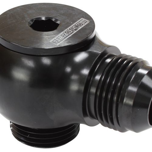 SLIMLINE -12ORB TO -12AN 90DEGFOR USE IN TIGHT RADIUS AREA