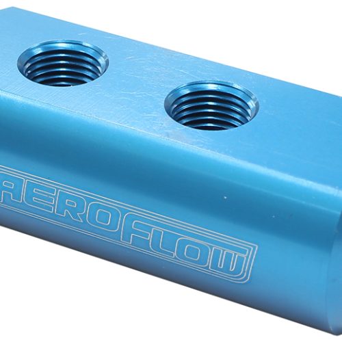 COMPACT DISTRIBUTION BLOCK 1 IN, 4 OUT ALL PORTS 1/8″ NPT