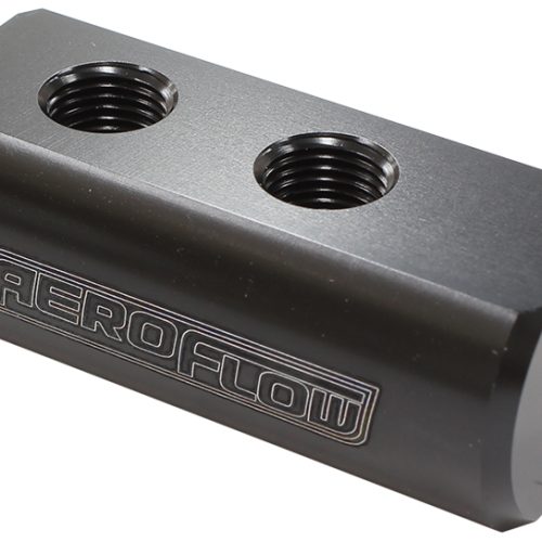COMPACT DISTRIBUTION BLOCK 1 IN, 4 OUT ALL PORTS 1/8″ NPT
