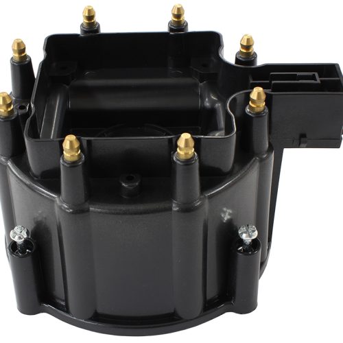 CHEV V8 HEI DISTIBUTOR CAP    BLACK COLOUR SUITS 4010-8362