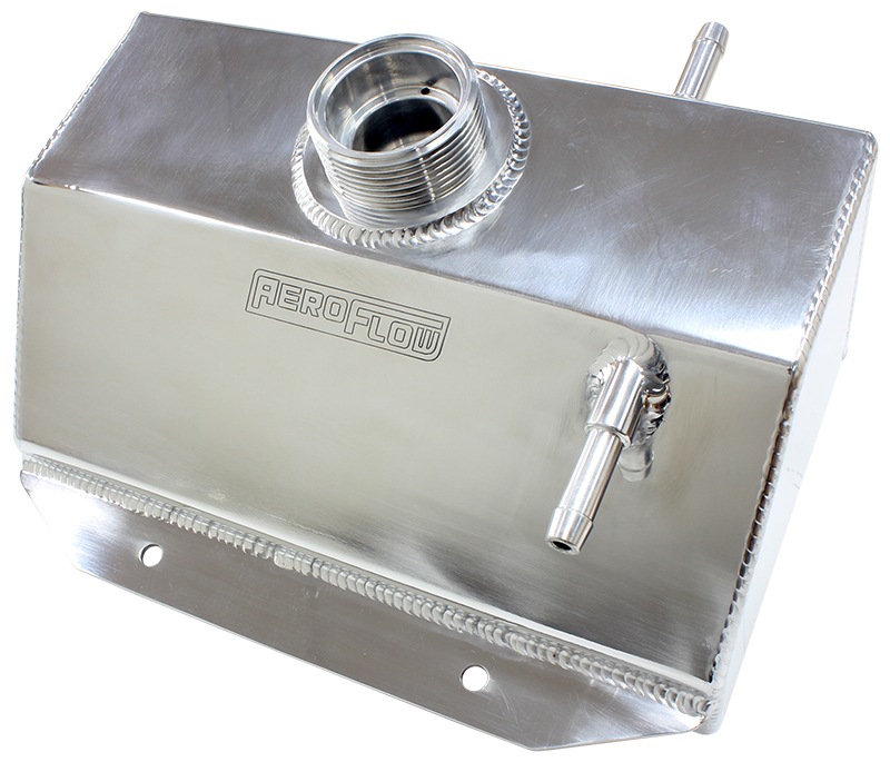 MUSTANG COOLANT OVERFLOW TANK POLISHED SUITS ORIGINAL CAP