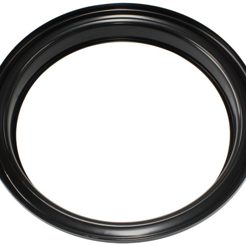 9″ AIR CLEANER BASE ONLY      FLAT BASE BLACK 7-5/16″