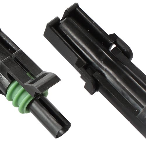 WEATHERPACK 1 PIN CONNECTOR MALE/FEMALE, PINS & SEALS