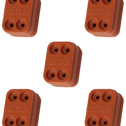 WEATHERTIGHT WIRE SEAL 4 PIN PACK OF 5 DEUTSCH