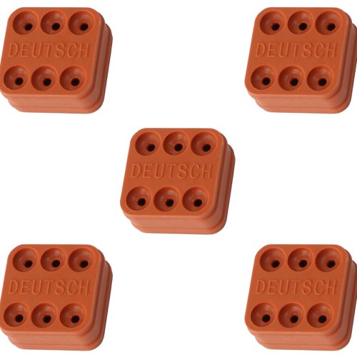 WEATHERTIGHT WIRE SEAL 6 PIN PACK OF 5 DEUTSCH