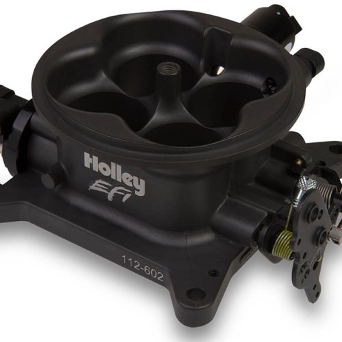 4150 EFI THROTTLE BODY, GREY INCL IAC & TPS, HARD CORE GREY