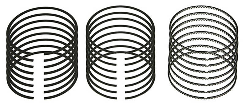 4.085" MOLY RINGS SET, LS3 +201.5 1.5 2.5mm, STD TENSION