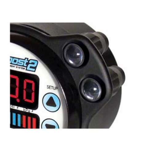 E-BOOST2 DUAL SHIFT LIGHT RING BLACK 60mm
