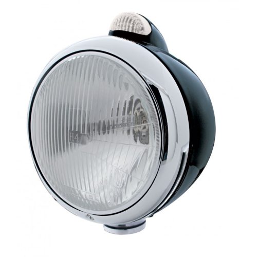 GUIDE 682-C HEADLIGHT PAINTED H4 INSERT CLEAR TOP LENS EA