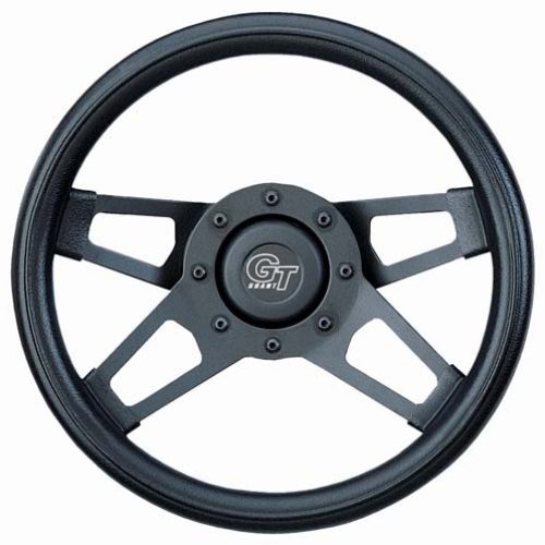 GRANT CHALLENGER 13-1/2 DIA   3-1/2 DISH – MATTE BLACK