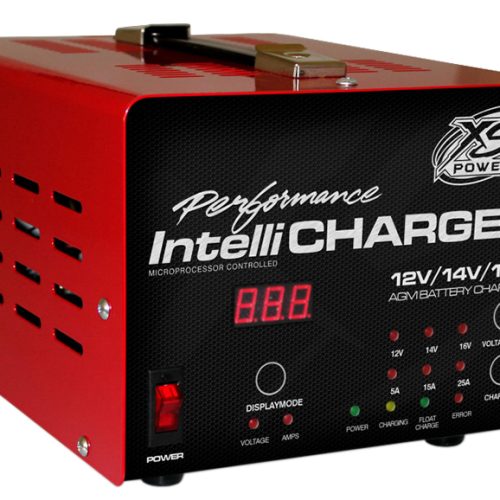 XS POWER 12/16V BATTERY INTELLICHARGER, 5A, 15A, 25A. 240V