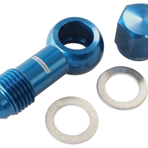 AEROFLOW / BOSCH FUEL PUMP    BANJO KIT TO -6AN INC WASHERS