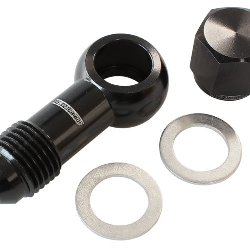 AEROFLOW / BOSCH FUEL PUMP    BANJO KIT TO -6AN INC WASHERS