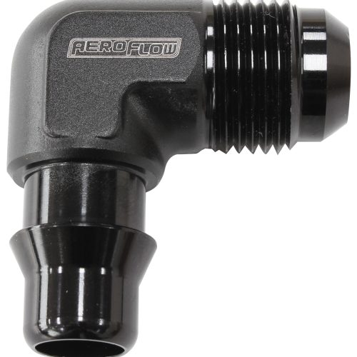 LSA S/CHARGER WATER FITTING 90DEG TO -10AN CLIP IN MALE