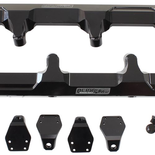 GM LSA SUPERCHARGED FUEL RAIL -8ORB INLETS / OUTLETS BILLET