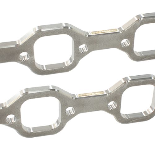 Ford 289-351W header flanges  1-3/4″ square port PAIR VIC JR