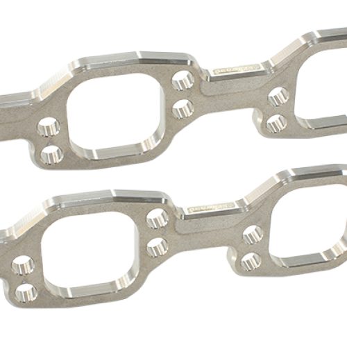 Ford 289-351W header flanges  1-7/8″ square port PAIR VIC JR