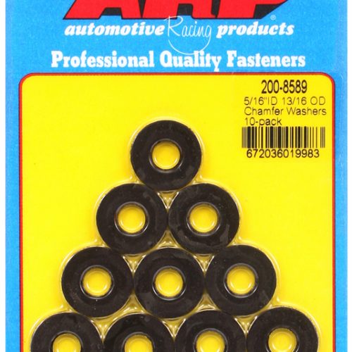 5/16″ ID WASHERS WITH CHAMFER .812″ OD, .120″ THICK, 10-PK