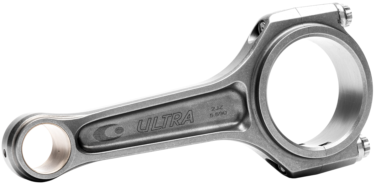 ULTRA I-BEAM 2JZ-GTE 5.590" CONRODS, 0.866" PIN, 1800HP