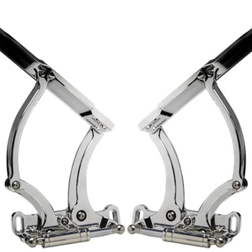 BILLET 67-69 CAMARO / FIREBIRDBONNET HINGES *POLISHED*