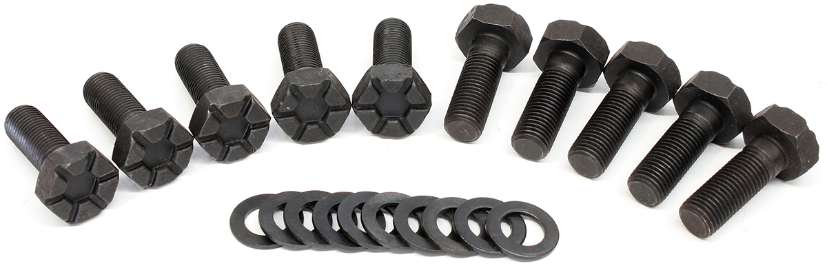 FORD 9" RING GEAR BOLT SET 1.125" UHL 10 PACK