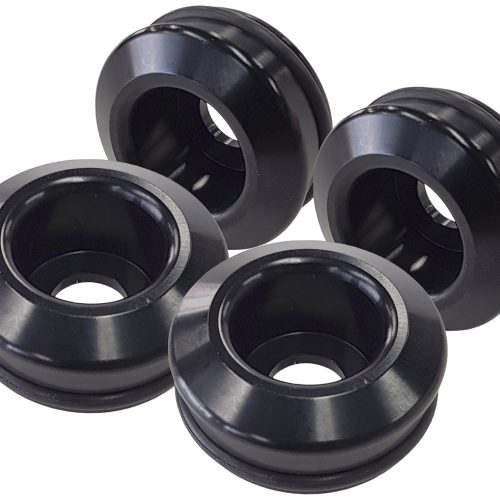 Nissan S14 S15 fuel injector  inserts 4 x pieces Black anodi