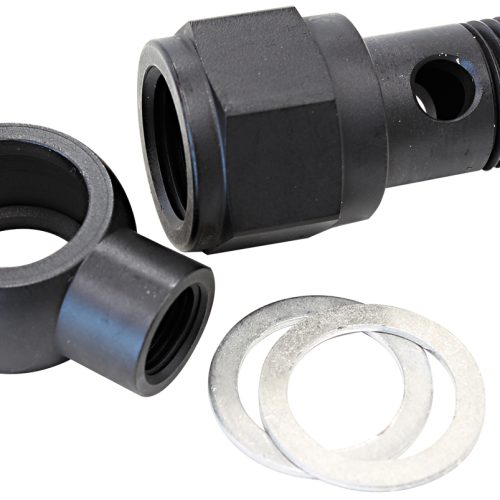 LS CHEVY OIL PRESSURE ADAPTER ALLOWS 1/8″ NPT AUX PORT STEEL