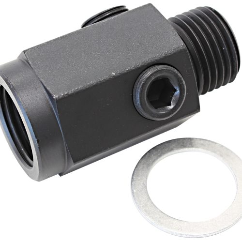 M16 X 1.5 EXTENSION WITH 1/8″ NPT PORT STEEL
