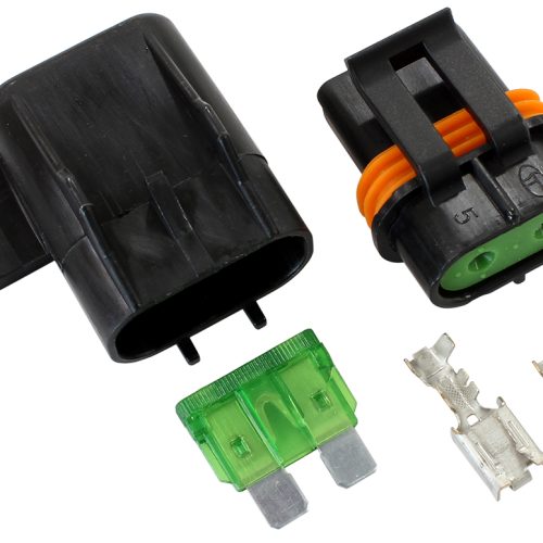 WEATHERPACK FUSE HOLDER 30AMP FUSE INCLUDED SUIT 12 AWG WIRE