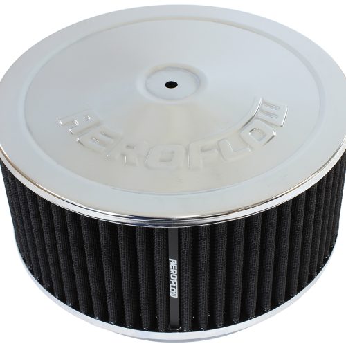 9″ X 4″  AIR CLEANER  ASSEMBLY7-5/16″ FLAT BASE CHROME COTTO