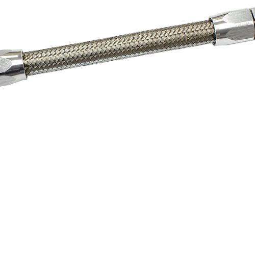 HOLLEY DUAL INLET RAIL -6AN   SILVER SUIT 2X METERING BLOCKS