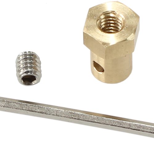 THROTTLE CABLE END WITH GRUB SCREW SUIT MOST THROTTLE BODYS