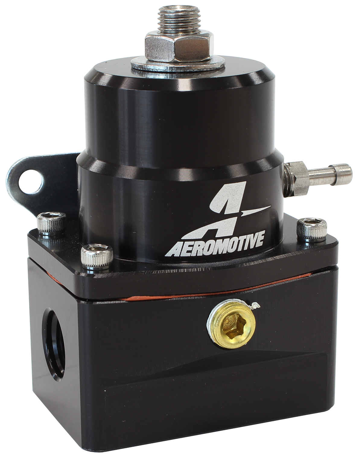 AEROMOTIVE BLK EFI BYPASS REG 2x -6 IN & 1x -6 RET 40-75PSI