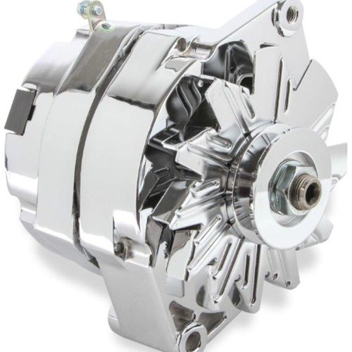 MR. GASKET CHROME ALTERNATOR LATE GM-DELCO 80 AMP SINGLE GR