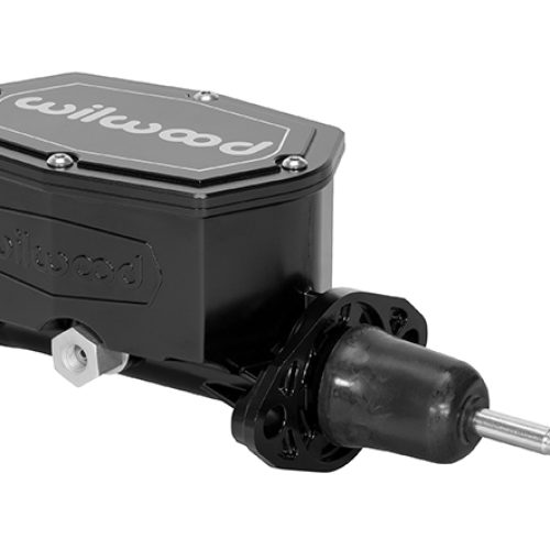 COMPACT TANDEM MASTER CYLINDER7/8″ BORE, BLACK, W/ PUSHROD