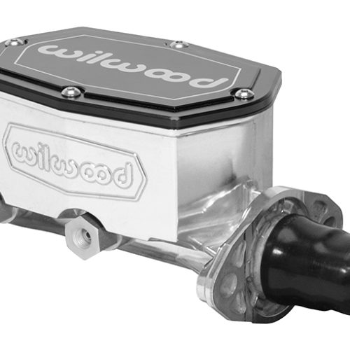 COMPACT TANDEM MASTER CYLINDER1-1/8″ BORE POLISHED, NO P/ROD
