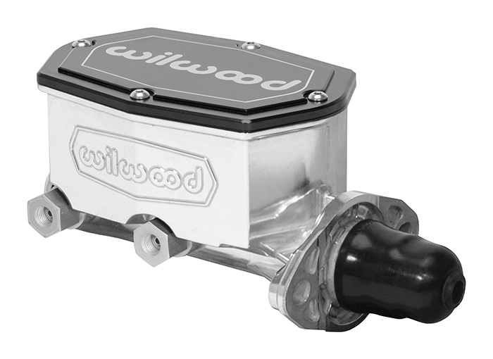 COMPACT TANDEM MASTER CYLINDER1-1/8" BORE POLISHED, NO P/ROD