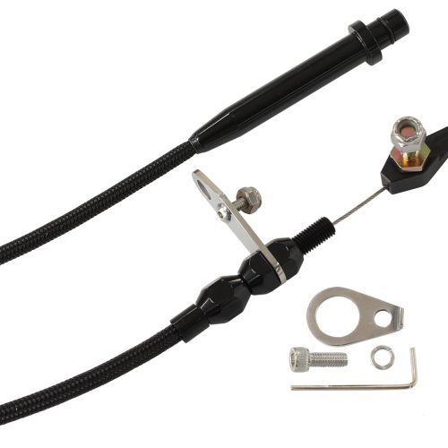 AEROFLOW KICKDOWN GM TH350    CABLE BLACK FINISH