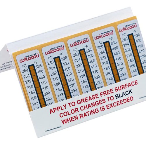 TEMPERATURE INDICATING STRIPS 121-280Â°C / 250-536Â°F, 10-PK