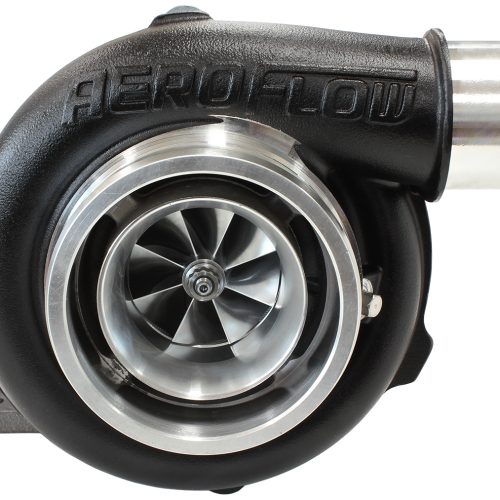 BOOSTED 5455 .82 Turbocharger 650HP, Hi Temp Black Finish External Wastegate, T3 Inlet Flange, V-Band Exhaust Flange
