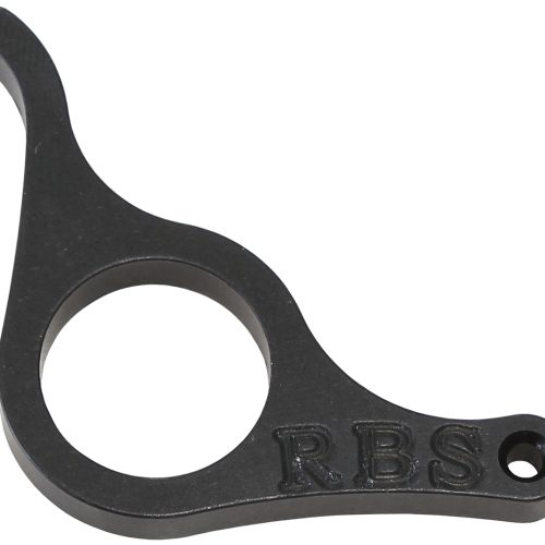 THROTTLE RETURN SPRING BRKT BILLET BLACK -6 BV MOUNT