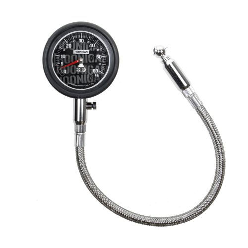 HOONIGAN TYRE PRESSURE GAUGE  0-60PSI, ANALOGUE