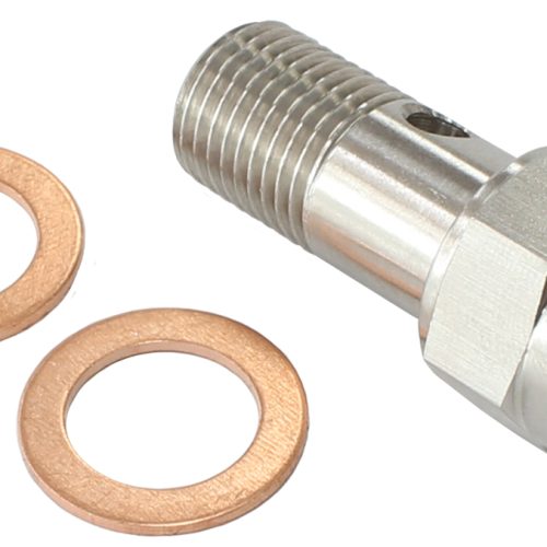 BANJO BOLT M12 X 1.25MM SS304 25MM LONG WITH 1/8″ PORT