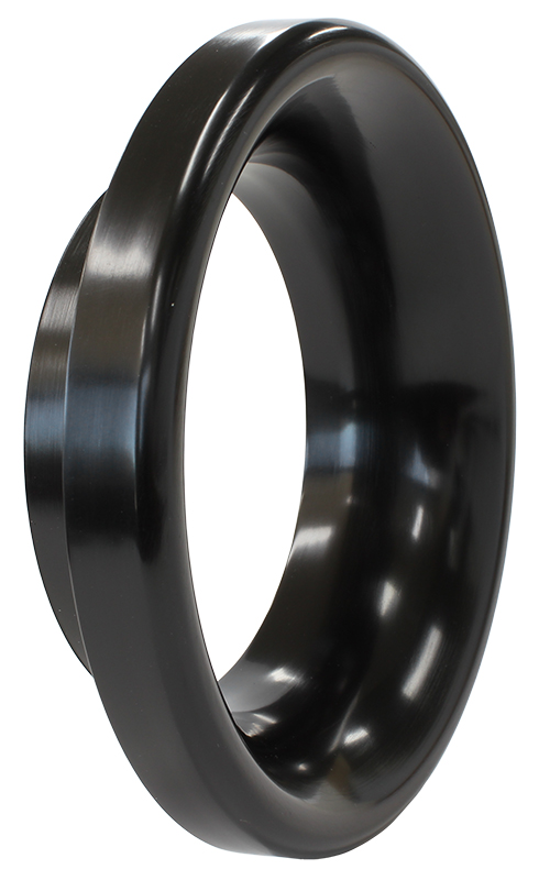 5" BELLMOUTH SUIT 5" TURBO INTAKE PIPE 8.5" O.D BLACK