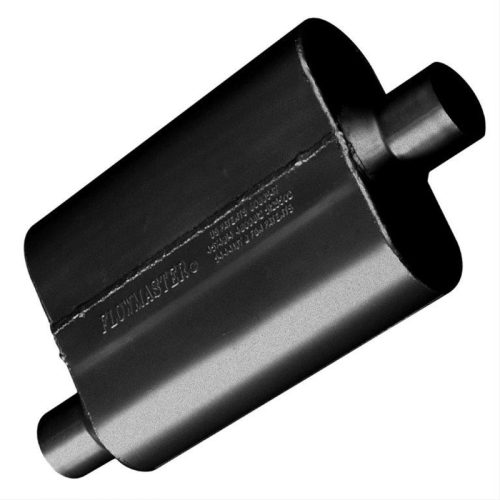40 SERIES ORIGINAL MUFFLER    2.25″ OFFSET IN / CENTRE OUT