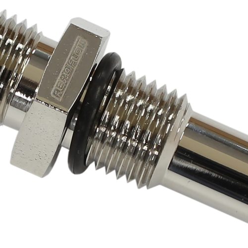 9/16″-18 NPSM LONG to -6AN    WITH CRUSH WASHER ZINC STEEL