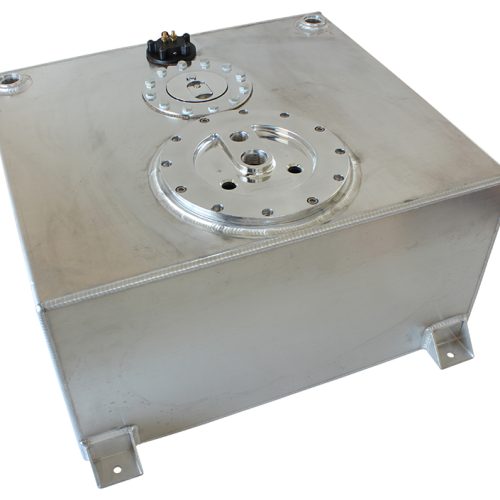 ALLOY FUEL CELL 57L 3 X PUMP  15 US GAL 40mm TRIPLE HANGER