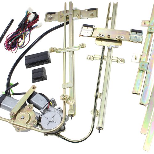ELECTRIC POWER WINDOW KIT     SUIT 2 DOOR FLAT GLASS