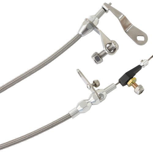 AEROFLOW KICKDOWN CABLE C6    CHROME FINISH