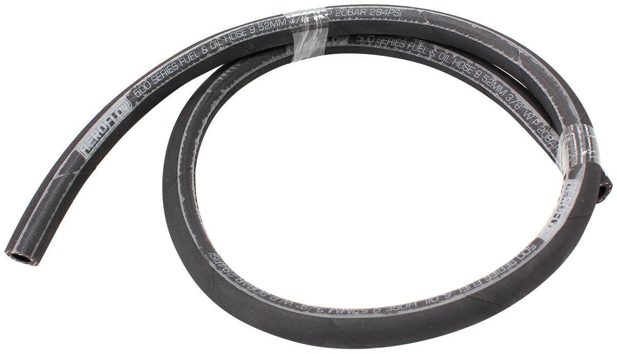BLACK PUSH LOCK HOSE -10 5/8"2M RUBBER 15.9mm ID 23.5mm OD